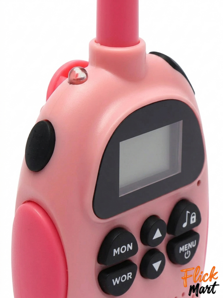 Набір рацій дитячих Walkie talkie X23 2 штуки з радіусом дії 3 км зарядка через USB та ліхтарик NК78772724 фото