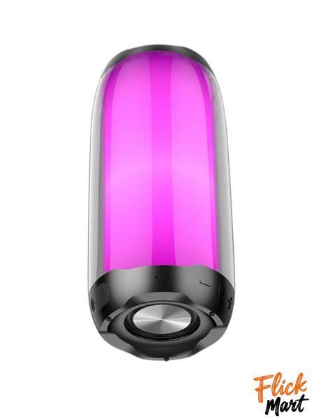 Акустика портативна колонка Hoco HC8 10W Pulsating colorful Bluetooth Black Чорна D08950 фото