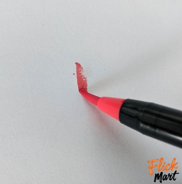 Акварельні маркери на водяній основі Aihao Brush pen у пластиковому контейнері 18 кольорів WB910 color brush pen N91018330 фото