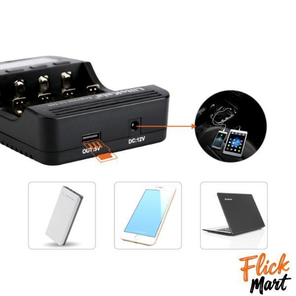 Зарядное устройство LiitoKala Lii-500 для аккумуляторов с автопитанием и Power Bank MD500900 фото