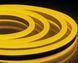 Светодиодная герметичная лента NEON LED 12В JL 2835-120 G IP65 с блоком питания 5м желтая TO283518601 фото 5