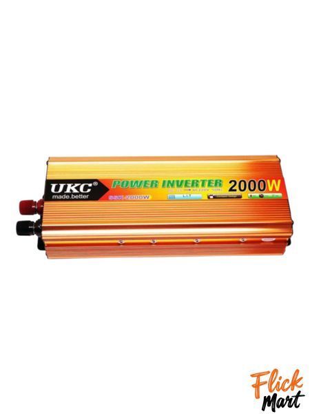 Інвертор перетворювач Inverter I-Power SSK UKC 12V-220V 2000W NT68521800 фото