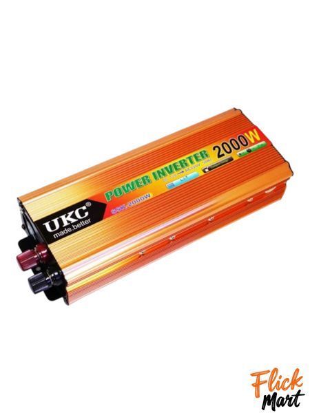 Інвертор перетворювач Inverter I-Power SSK UKC 12V-220V 2000W NT68521800 фото