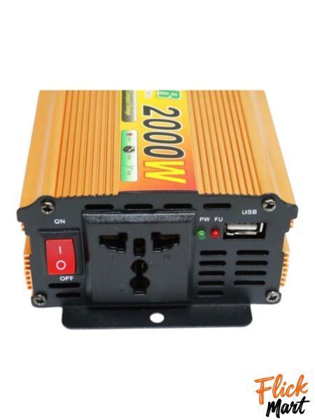Інвертор перетворювач Inverter I-Power SSK UKC 12V-220V 2000W NT68521800 фото