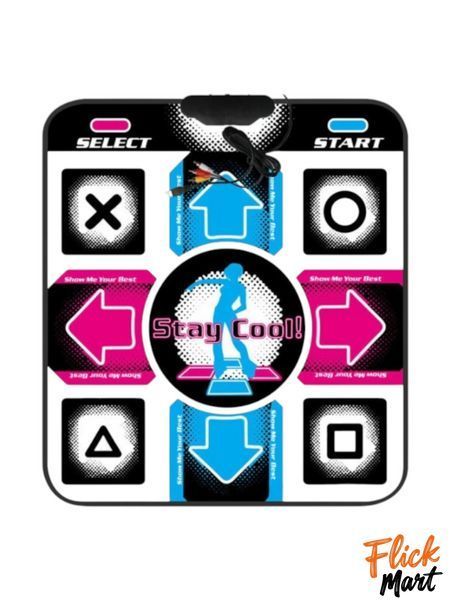 Танцевальный коврик с блоком питания X-treme Dance Pad Platinum TV + PC D22815629 фото