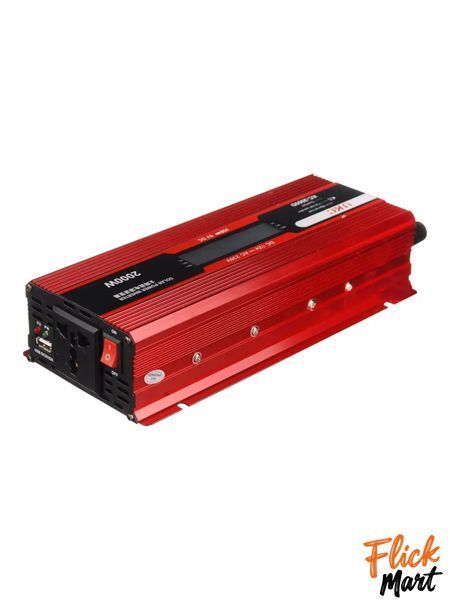 Преобразователь инвертор Inverter I-Power SSK UKC 12V-230V 2000D KC-2000D DC-AC D2000930 фото