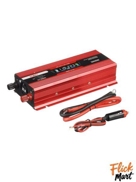 Преобразователь инвертор Inverter I-Power SSK UKC 12V-230V 2000D KC-2000D DC-AC D2000930 фото