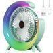 Вентилятор настольный аккумуляторный с регулировкой скорости и RGB подсветкой Happy Home 33278 NT33278230 фото 2