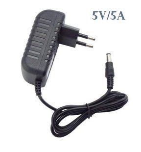 Блок живлення&nbsp;мережевий зарядний пристрій AC/DC Adapter Input AC 100-240V Output DC 5V 5A Happy Home GSSY-0550 T0550240 фото