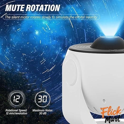 Проектор нічник зоряного неба з 13 змінними катриджами та обертанням Galaxy Projector 360&deg; лампа з проекцією NС3601130 фото