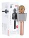 Мікрофон-караоке бездротовий bluetooth WSTER WS-1688 Рожевий WS1688278454 фото 8