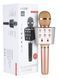 Мікрофон-караоке бездротовий bluetooth WSTER WS-1688 Рожевий WS1688278454 фото 9