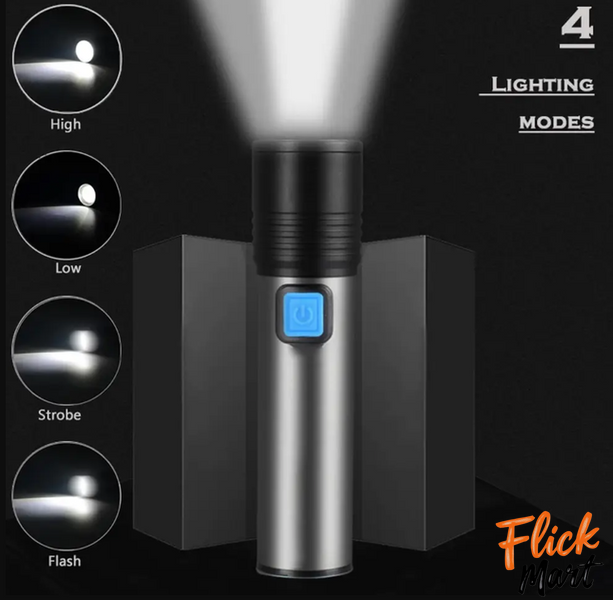 Потужний акумуляторний ліхтар Flashlinght К31 NT3195 фото
