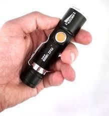 Ліхтар акумуляторний від USB-діод Т6 BL616 М61668 фото