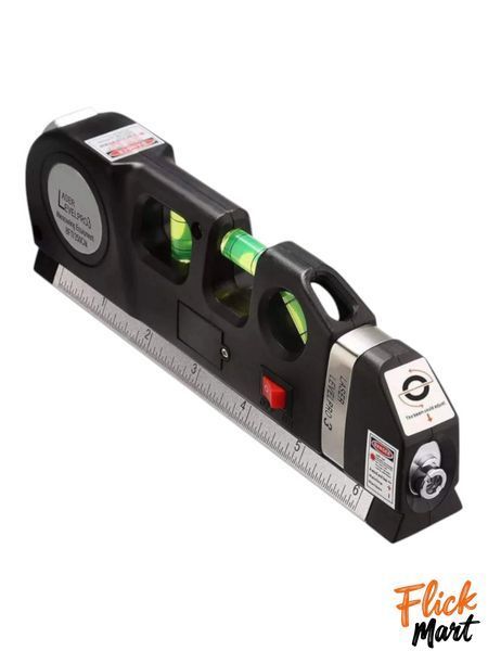 Лазерний рівень із вбудованою рулеткою Laser Level Pro 3 4 в 1  J7124105 фото