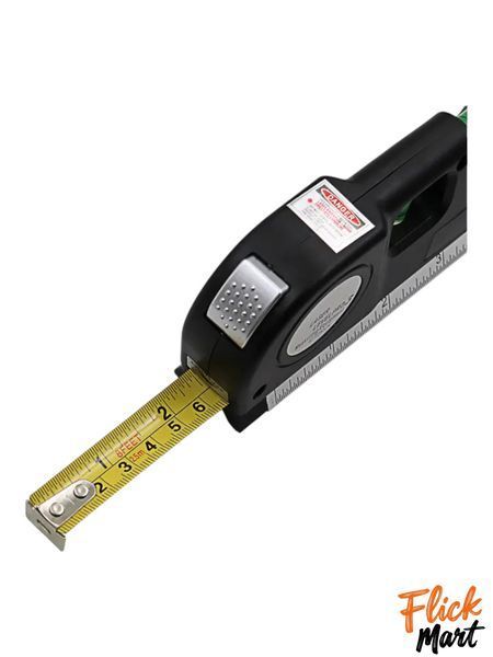 Лазерний рівень із вбудованою рулеткою Laser Level Pro 3 4 в 1  J7124105 фото