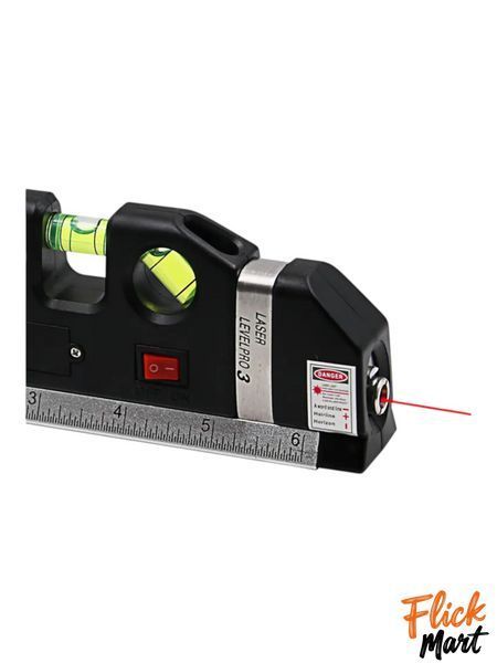 Лазерний рівень із вбудованою рулеткою Laser Level Pro 3 4 в 1  J7124105 фото