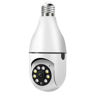 IP-камера поворотна бездротова камера в патрон UKC Wi-Fi V380 E27 4.0 MP з програмою Ziicam N3678450 фото