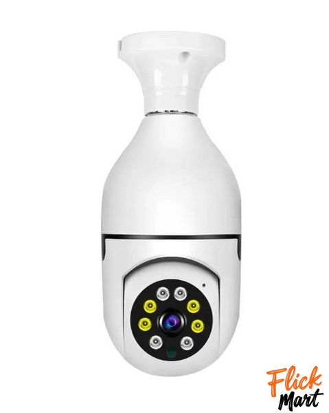 IP-камера поворотна бездротова камера в патрон UKC Wi-Fi V380 E27 4.0 MP з програмою Ziicam N3678450 фото