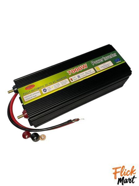 Автомобильный инвертор 12В-220В преобразователь Wimpex 7000W 12V-220V TT70007520 фото