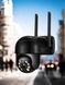 Уличная поворотная IP-камера с удаленным доступом iCSee 4 Мегапикселя Wi-Fi UKC Smart Camera A8 Black/Черная D8566788 фото 1