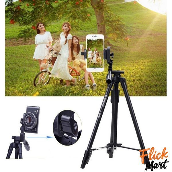 Профессиональний штатив трипод с пультом ДУ для камеры и телефона Yunteng VDT-5208 Tripod D5208495 фото