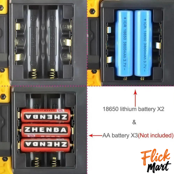Прожектор ліхтар від акумуляторних батарей LED Outdoor WD L802 20W D802197341 фото