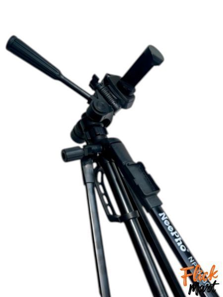 Штатив трипод професійний для камери смартфона відеокамери NeePho Tripod NP-8830 180 см Black/Чорний ND8830434 фото