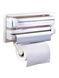 Кухонний диспенсер для плівки фольги та рушників Kitchen Roll Triple Paper dispenser D5821 DT5821149 фото 7