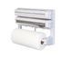 Кухонний диспенсер для плівки фольги та рушників Kitchen Roll Triple Paper dispenser D5821 DT5821149 фото 1
