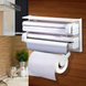 Кухонний диспенсер для плівки фольги та рушників Kitchen Roll Triple Paper dispenser D5821 DT5821149 фото 2